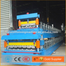 glazed corrugated metal sheet roof roll forming machine